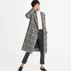 Madewell Plaid coat — Goodwin